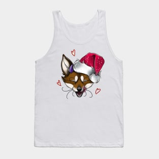 christmas fox Tank Top